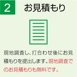 見積もり