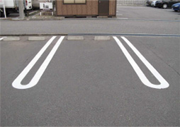 駐車場ライン引きシングルタイプ
