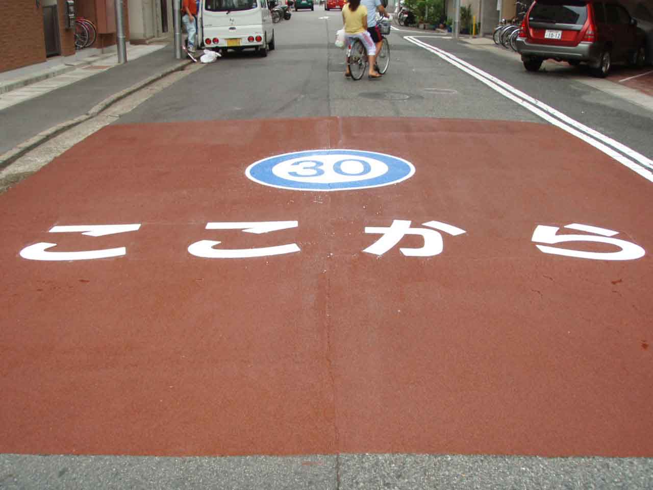 速度規制標識マーク