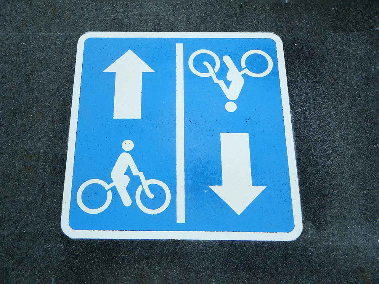 自転車・歩行者区分