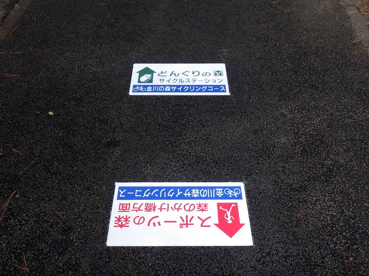 金川の森サイクリングコース