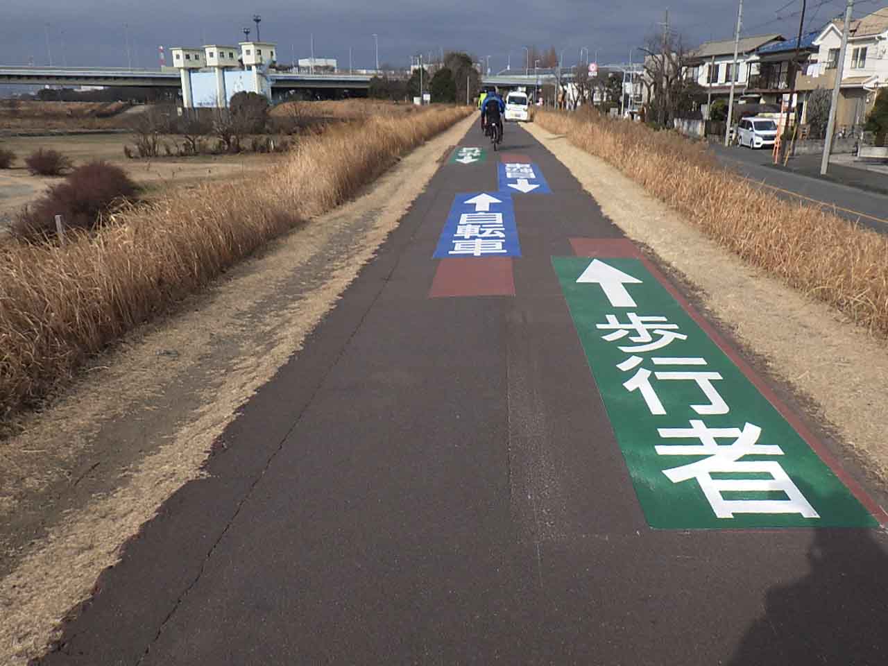 自転車・歩行者区分