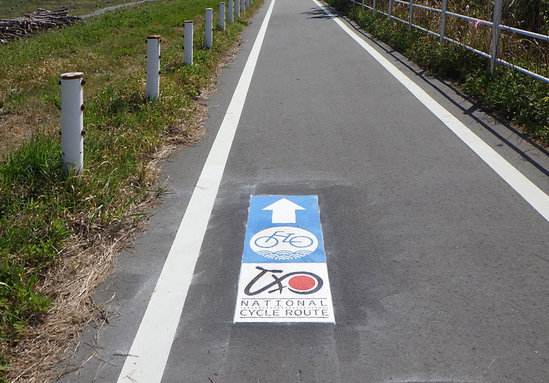 サイクリングルート［ 太平洋岸自転車道とナショナルサイクルルート］