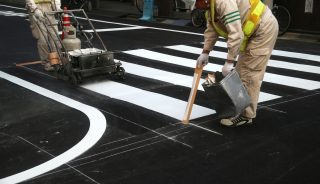 路面標示デザインの考え方 ［材料・施工編］