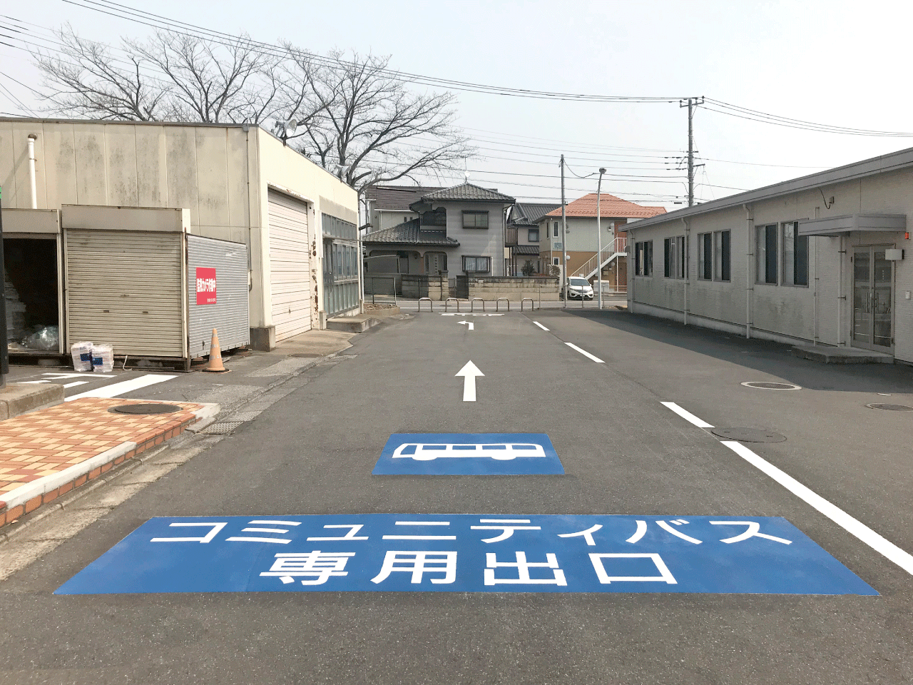 コミュニティバス専用出口