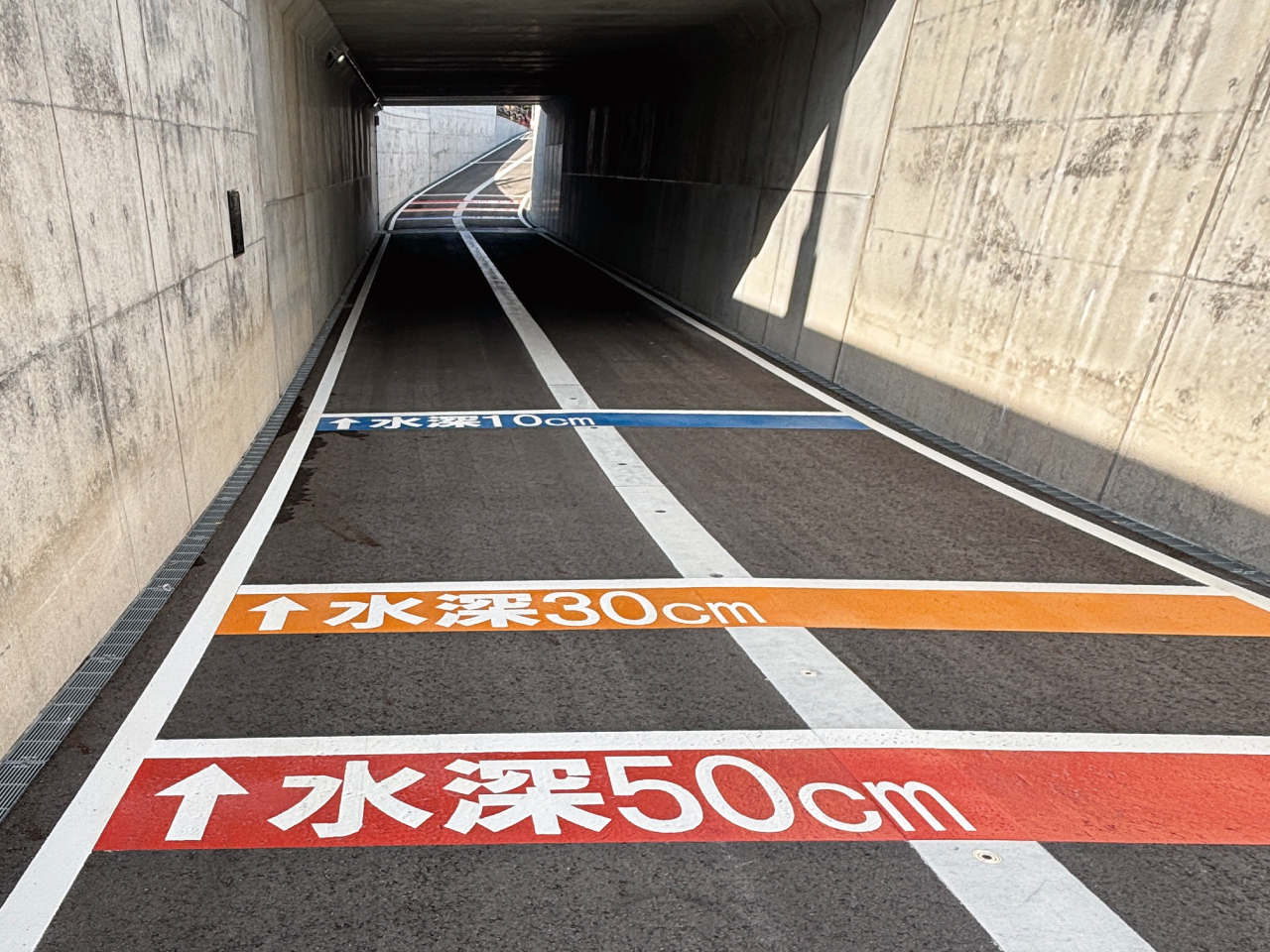 冠水標示【 富山県 下新川郡 】